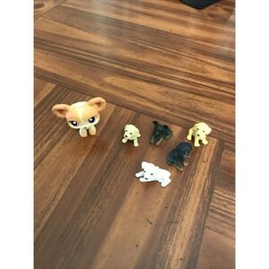 Littlest pet shop lot dogs‎ golden retriever more